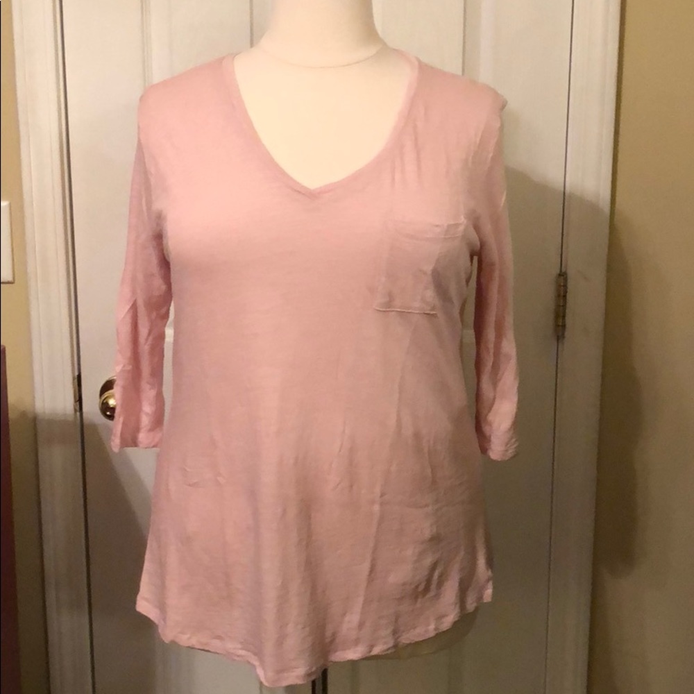 Lane Bryant 3/4 sleeve frocket T